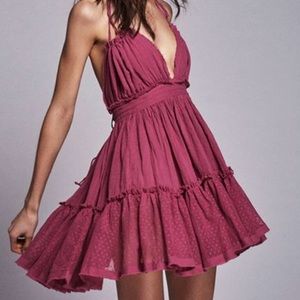 Navy blue open back dress